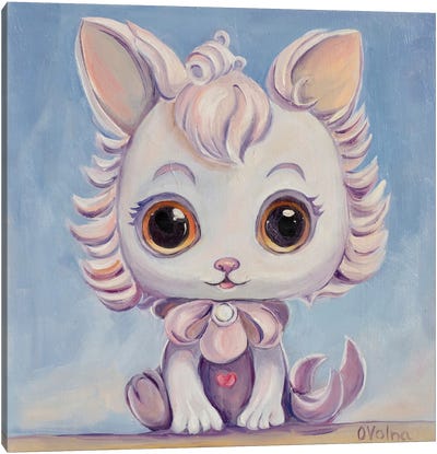 Kitty Canvas Art Print - Olga Volna