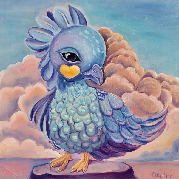 Peacocks: Peakock by Olga Volna