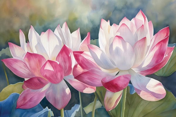 Flowers: Lotuses V by Olga Volna
