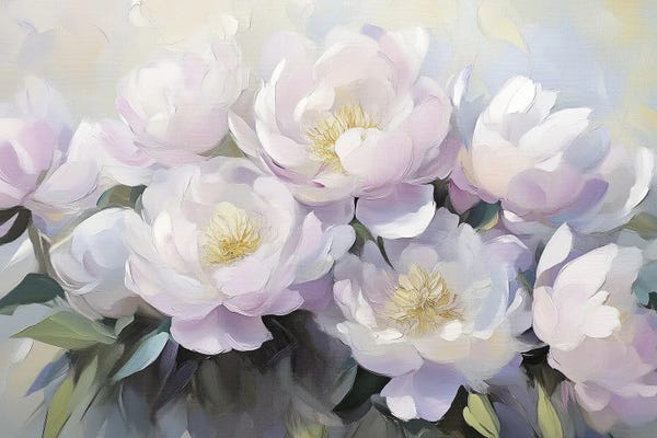 Peonies: Peony Bouquet by Olga Volna