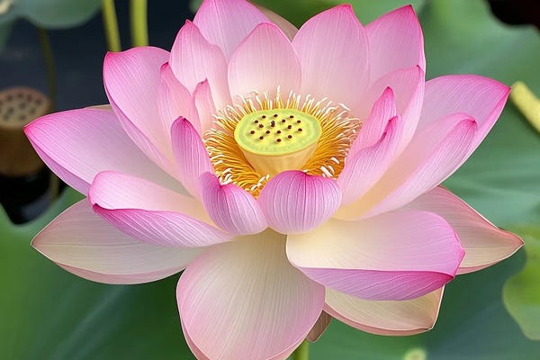 Lotuses: Lotus V by Olga Volna