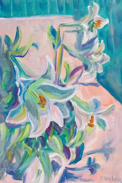 Lilies: Lilies Bouquet by Olga Volna