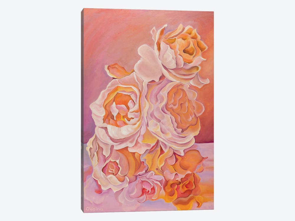 Sunset Bouquet by Olga Volna 1-piece Art Print