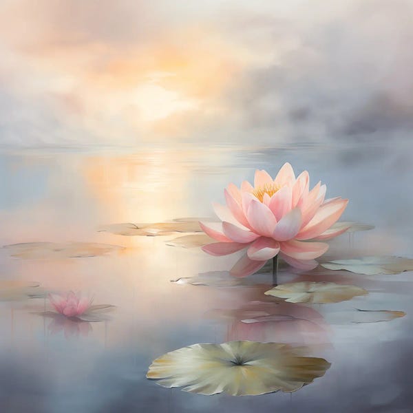Floral & Botanical: Pearl Evening IV by Olga Volna