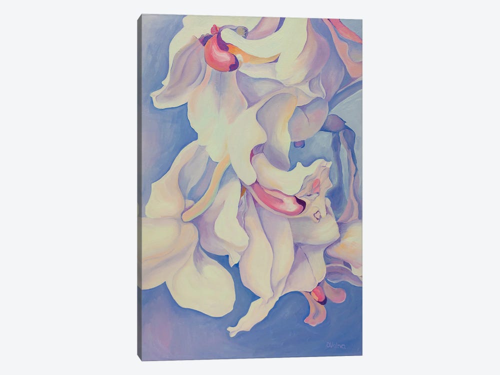 White Orchids by Olga Volna 1-piece Art Print