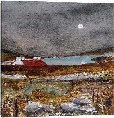 Waterside Canvas Art Print - Louise O'Hara