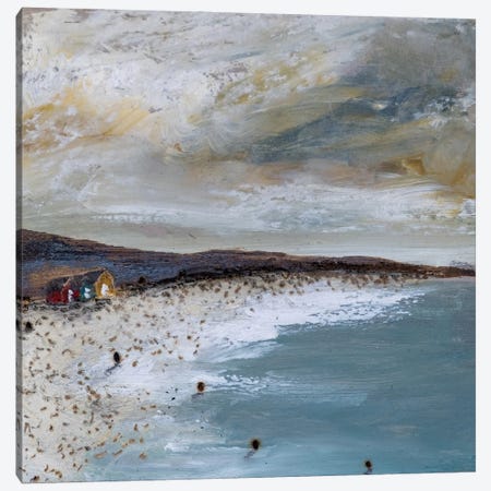 A Secluded Beach Canvas Print #OHA39} by Louise O'Hara Canvas Print