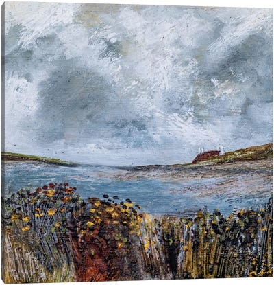 Across The Estuary Canvas Art Print - Louise O'Hara