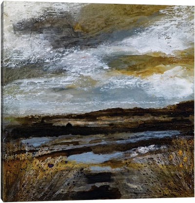 Through The Reeds Canvas Art Print - Louise O'Hara