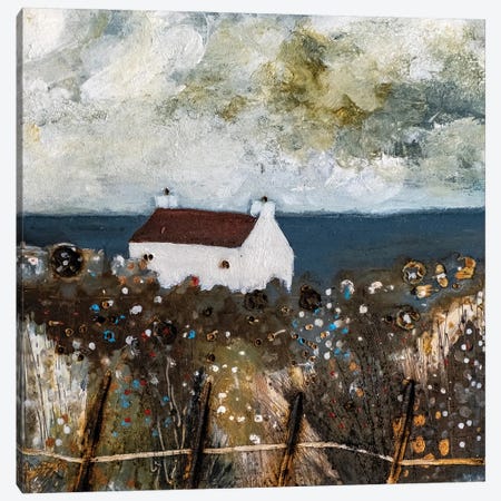 A Coastal Meadow Canvas Print #OHA52} by Louise O'Hara Canvas Art Print
