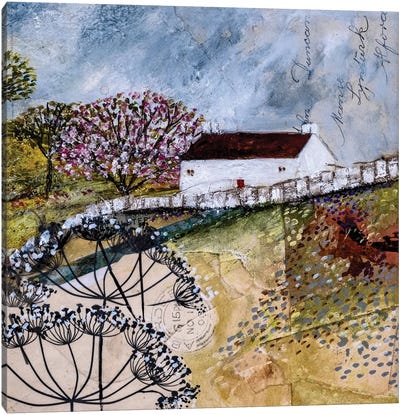 An Orchard In Aberdeen Canvas Art Print - Louise O'Hara