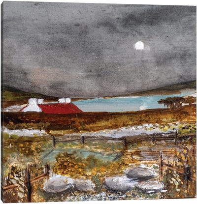 Water Side Canvas Art Print - Louise O'Hara