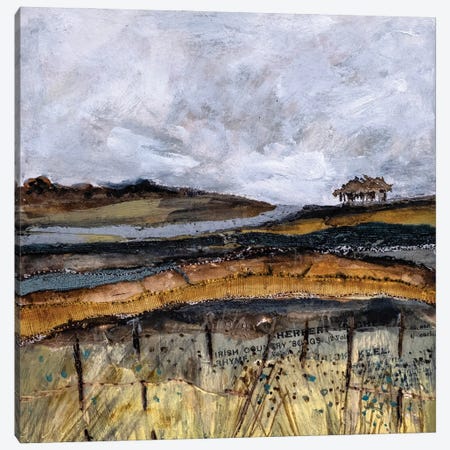 A Autumn Meadow View Canvas Print #OHA66} by Louise O'Hara Canvas Art Print