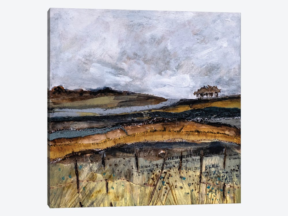 A Autumn Meadow View by Louise O'Hara 1-piece Canvas Wall Art