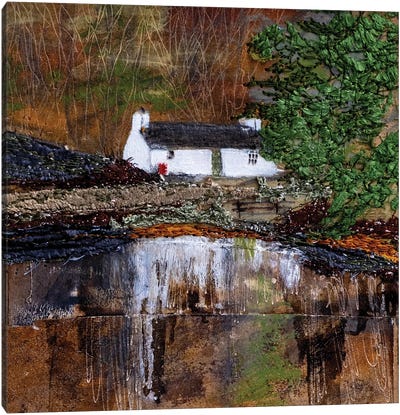 Loch Eilein Canvas Art Print - Louise O'Hara