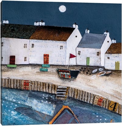Waiting To Sail Canvas Art Print - Louise O'Hara
