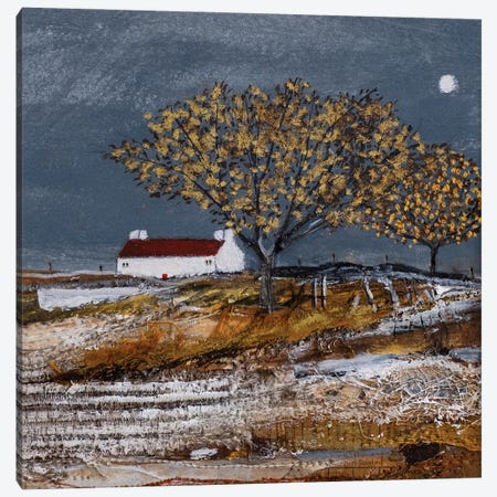 An Autumn Moorland Canvas Print #OHA8} by Louise O'Hara Canvas Art