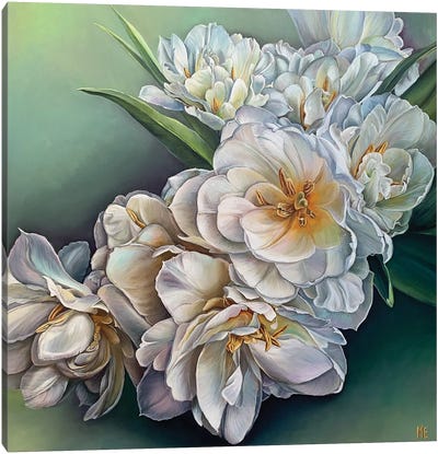 Flower Delight Canvas Art Print - Olena Hontar