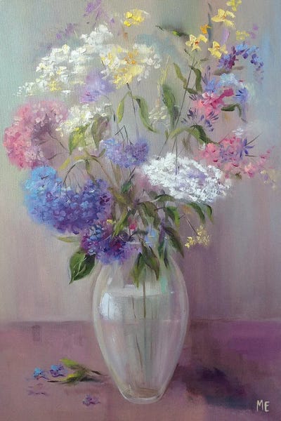 Hydrangeas Smell Like Summer by Olena Hontar gallery poster