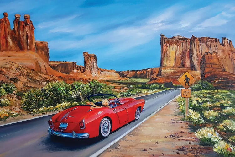 American Dream by Olena Hontar wall art