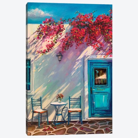 The Door To The Future Canvas Print #OHT42} by Olena Hontar Art Print
