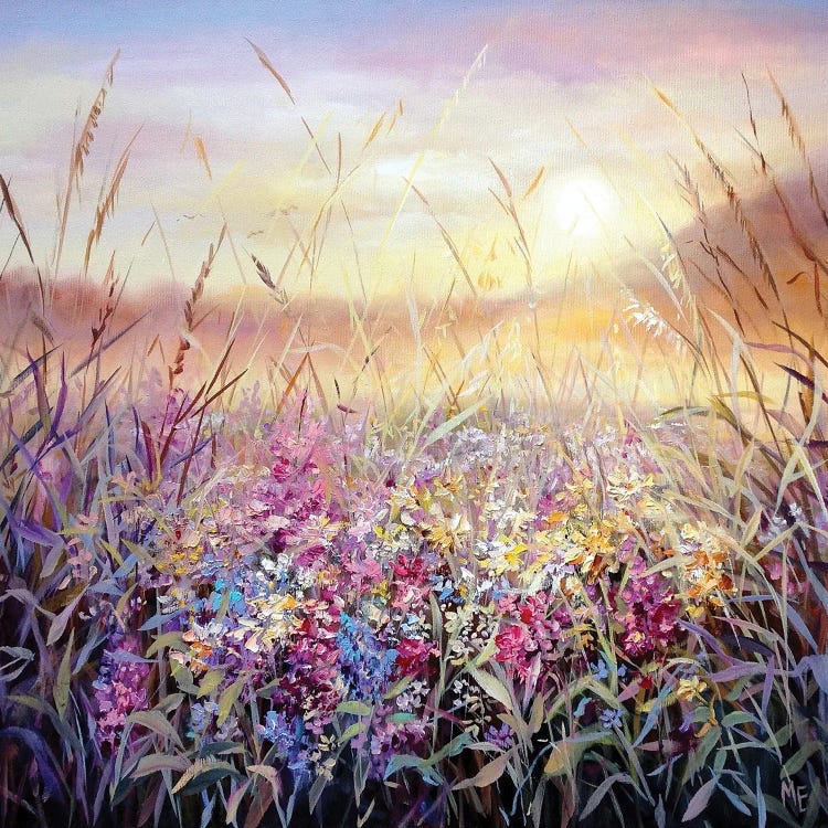 The Warmth Of The Fields by Olena Hontar wall art