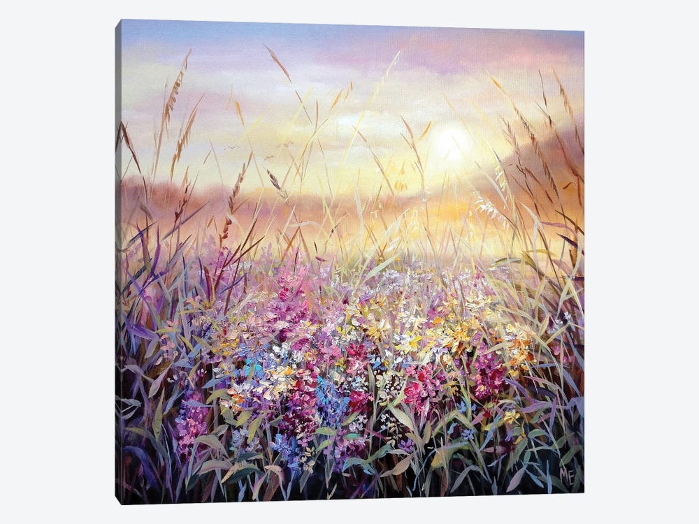 The Warmth Of The Fields by Olena Hontar 1-piece Canvas Art Print