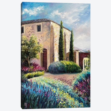 Provence Canvas Print #OHT57} by Olena Hontar Canvas Art Print