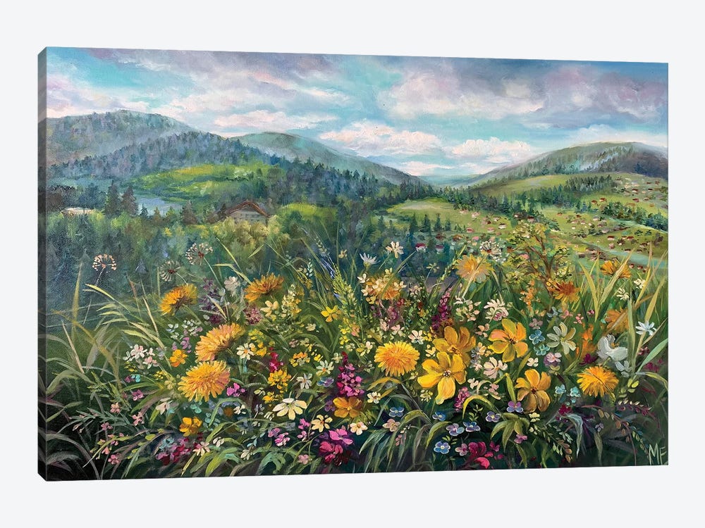 Spring In The Carpathians by Olena Hontar 1-piece Art Print