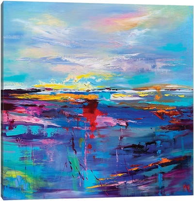 Sea Of Feelings And Hopes Canvas Art Print - Olena Hontar