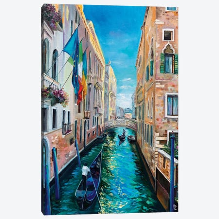 Venice 2022 Canvas Print #OHT66} by Olena Hontar Canvas Art