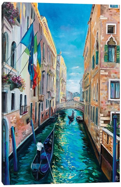 Venice 2022 Canvas Art Print - Olena Hontar