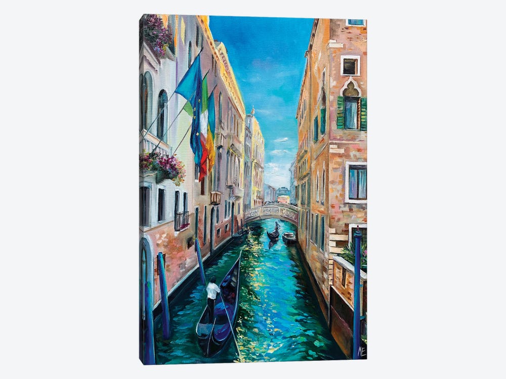 Venice 2022 by Olena Hontar 1-piece Canvas Art Print