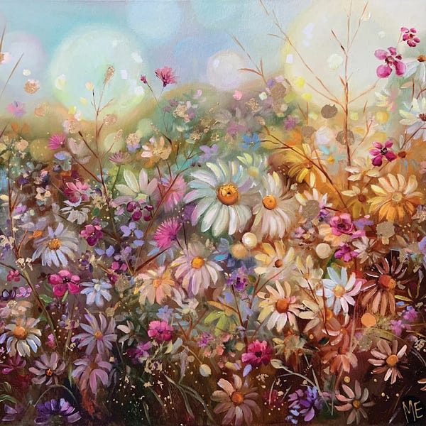 Olena Hontar: Chamomile Summer by Olena Hontar