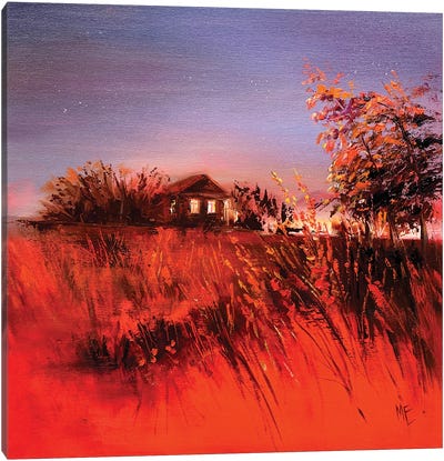 Sunset Canvas Art Print - Olena Hontar