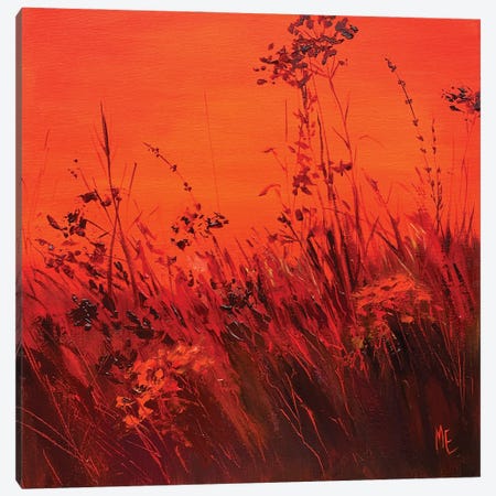 Sunset II Canvas Print #OHT72} by Olena Hontar Canvas Wall Art