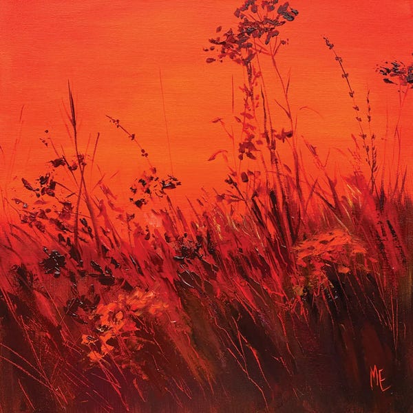 Monochromatic Moments: Sunset II by Olena Hontar