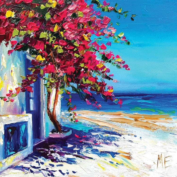 Sunny Greece by Olena Hontar canvas print