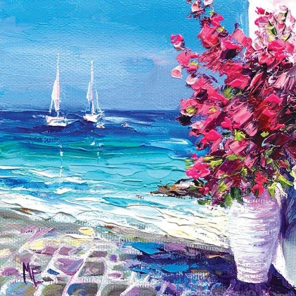 Sailboats: Bright Colors Of Summer by Olena Hontar