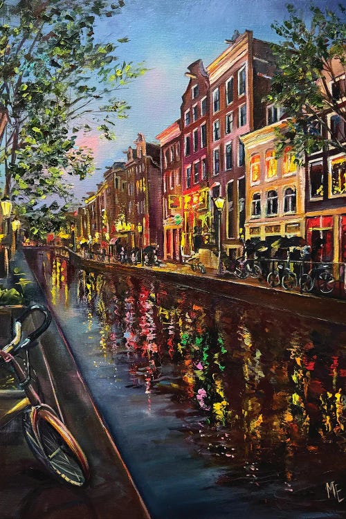 Amsterdam by Olena Hontar wall art