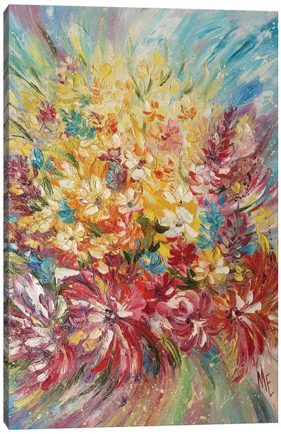 Expression Of Colors Canvas Art Print - Olena Hontar