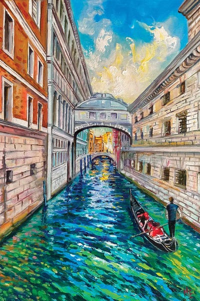 Canvas Print: Venice. Where Hearts Sigh by Olena Hontar - thumbnail
