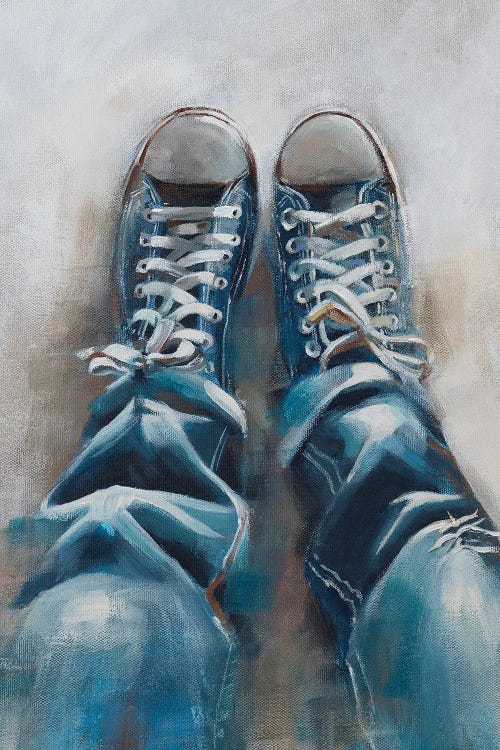 In My Shoes by Olesya Izmaylova wall art