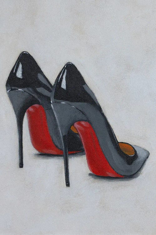 Iconic Louboutin Red Soles by Olesya Izmaylova wall art