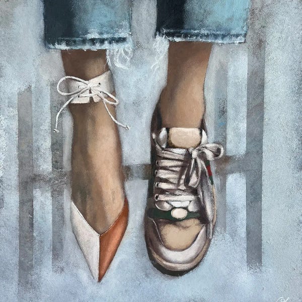 Sneakers: Don't Need To Choose by Olesya Izmaylova