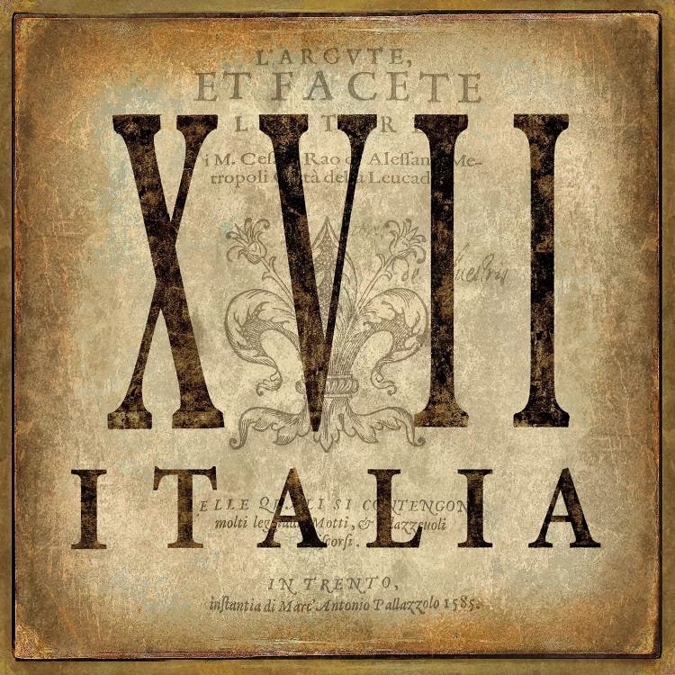Italia by Oliver Jeffries wall art