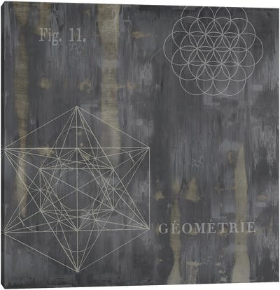 Géométrie III Canvas Art Print - Oliver Jeffries