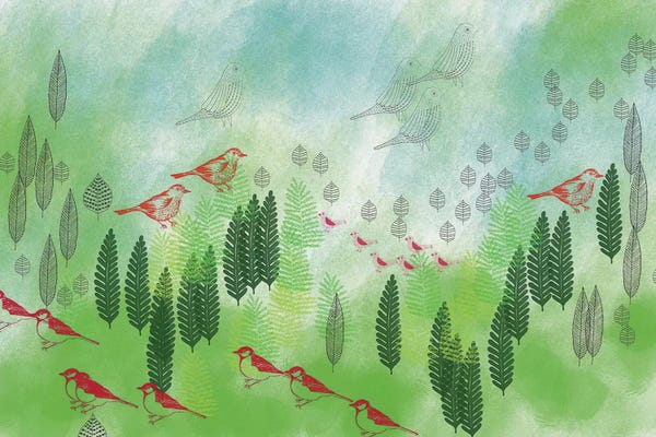 Evergreen Trees: Daydreams by Olivia Joy StClaire