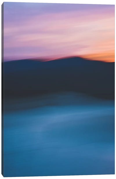 Sunset Over The Mountain Canvas Art Print - Olivia Joy StClaire
