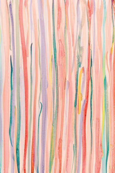 Watercolor Lines by Olivia Joy StClaire framed wall art